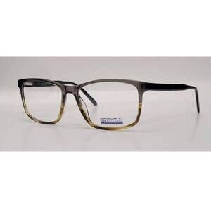 NEW ROBERT MITCHEL women's rm 20204 rectangle eyeglasses in grey brown